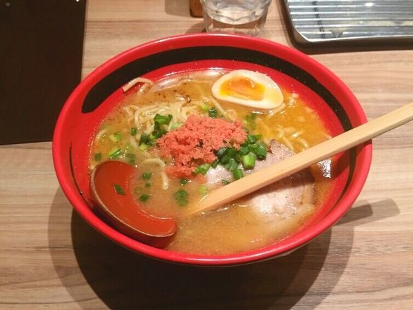 「えびみそ　そのまま　太麺」@えびそば一幻 新千歳空港店の写真