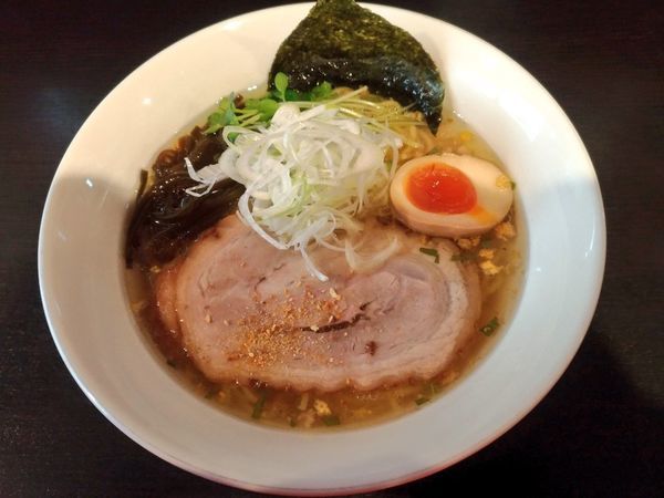 「柚子塩らーめん」@麺屋 シロサキの写真