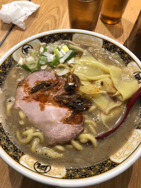 「コッテリラーメン」@すごい煮干ラーメン凪 五反田西口店の写真