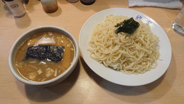 「つけめん(大盛)830」@手打ちつけ麺 欣家の写真