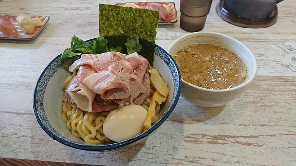 「特製つけそば」@中華そば 四つ葉の写真