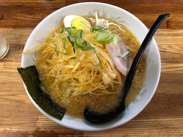 「ネギらーめん  味噌」@らーめん三水の写真