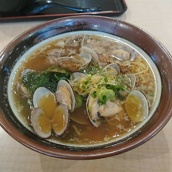 「あさり潮浜らーめん」@下総醤油らーめん 宝醤軒の写真