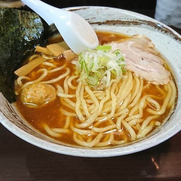 「裏がば正油らーめん」@裏 我馬らーめんの写真