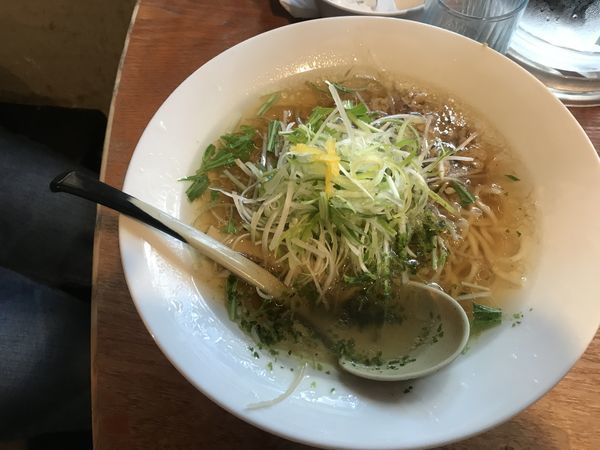 「鶏ごぼうラーメン(醤油)」@麺家 花蔵の写真