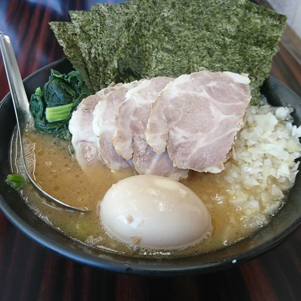 「半熟味玉チャーシューメン」@武蔵家直系 ぼうそう家の写真