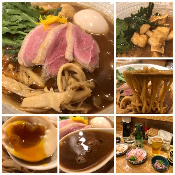 「味玉赤味噌そば1000円レア豚チャー250円ビール550円」@中華そば きなりの写真