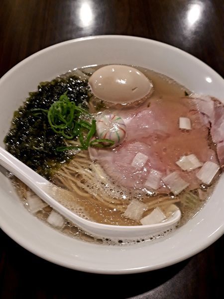 「(限定)新春蛤満載900円+味玉100円」@らーめん カッパハウスの写真