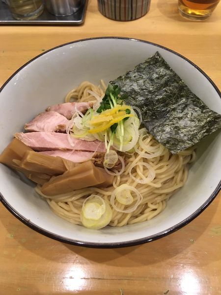 「醤油油そば大盛（750円）」@らーめん いまるやの写真