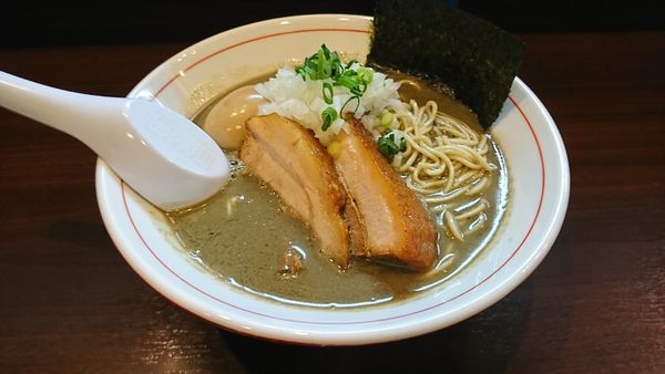 「濃厚煮干し蕎麦 味玉」@零一弐三の写真