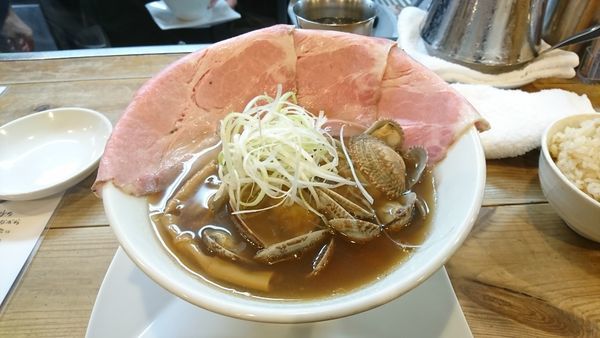 「あさりらーめん」@くそオヤジ最後のひとふりの写真