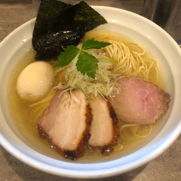 「塩そば特製」@麺処 風人の写真