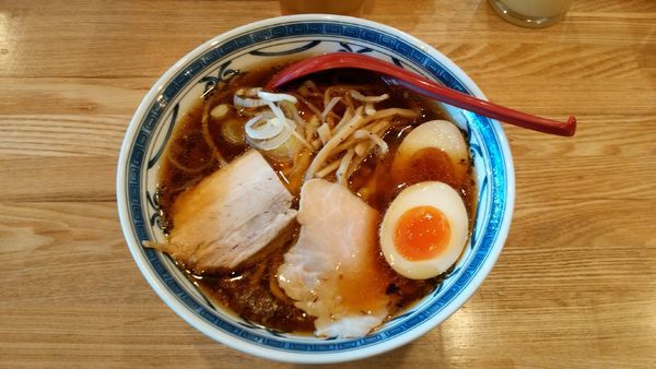「味玉生姜醤油(並)」@くじら食堂 nonowa東小金井店の写真