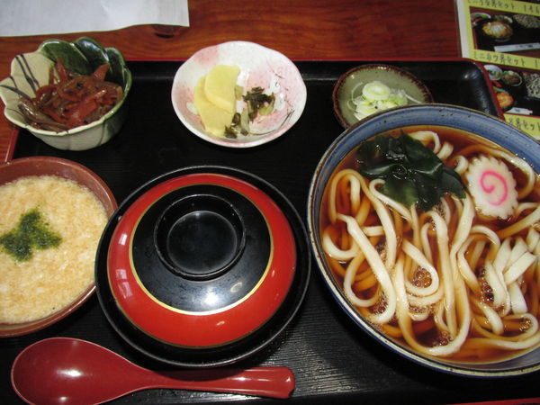 「ミニとろろ丼セット　「1,050円」」@純手打蕎麦 山盛の写真