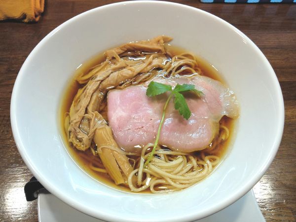 「【昼限定】鶏と水 ￥750・穂先メンマ増し」@麺.SUZUKiの写真