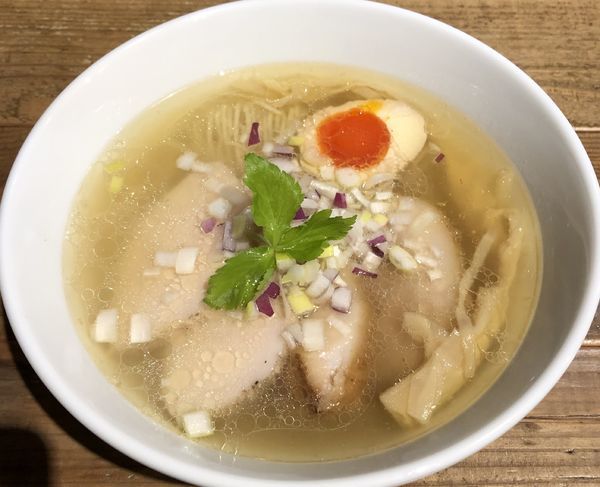 「スペシャル塩ラーメン（￥980）」@Ramen Free Birdsの写真