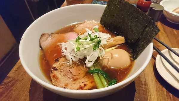 「支那そば 特製トッピング」@日本橋 製麺庵 なな蓮の写真