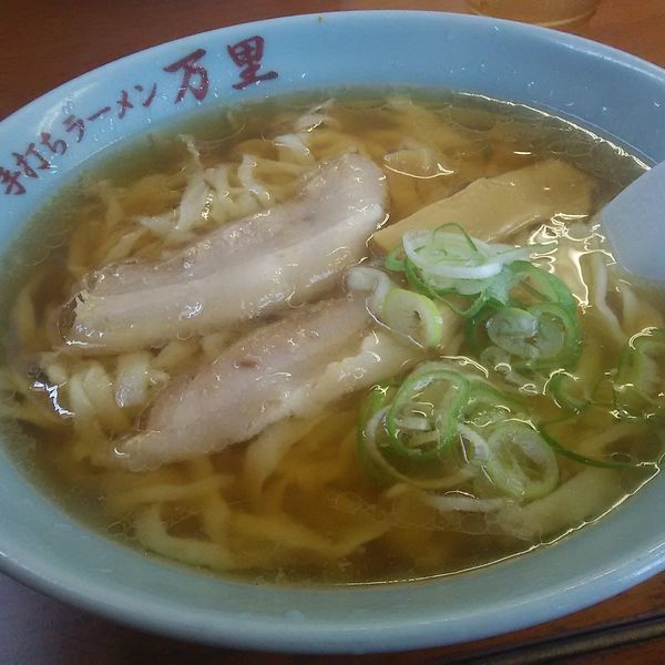 「手打ちラーメン」@万里の写真
