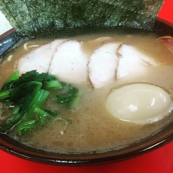「チャーシューメン 海苔 味付玉子」@田上家の写真