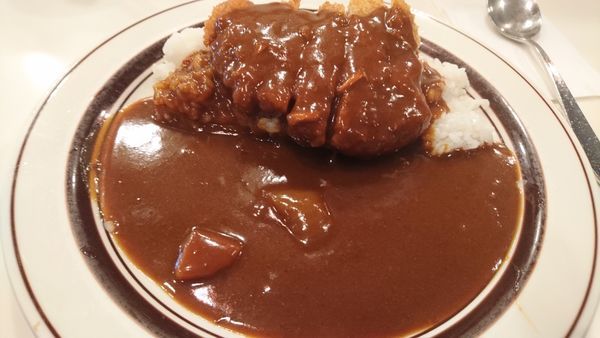 「カツカレー（５００円）」@カレー専門店 クラウンエース 上野店の写真