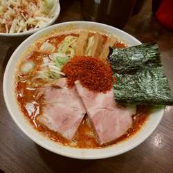 辛辛魚らーめん大盛・ジロベジ