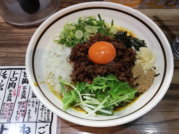 「カレー台湾まぜそば」@麺屋 はるか 秋葉原店の写真