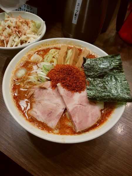 「辛辛魚らーめん大盛・ジロベジ」@INOSHOWの写真