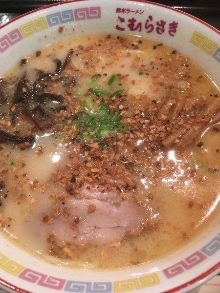 「ミニラーメン」@熊本ラーメン こむらさき 新横浜店の写真