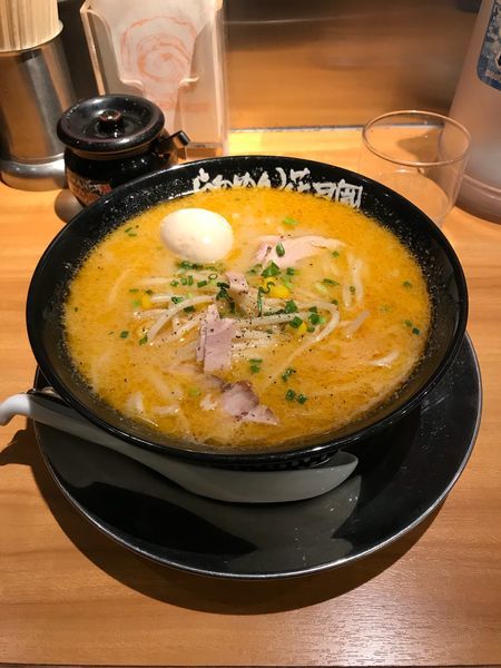 「黄金味噌ラーメン 味玉」@らあめん花月嵐 東高円寺店の写真