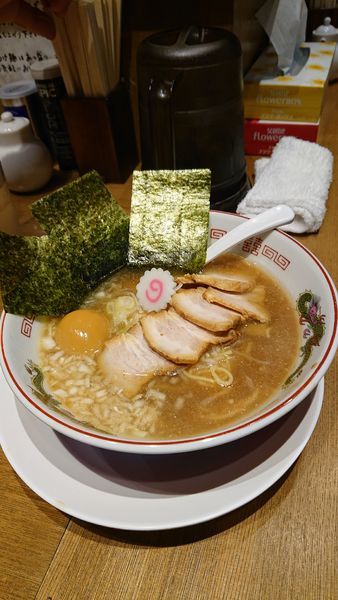 「特製中華そば」@鼈の写真