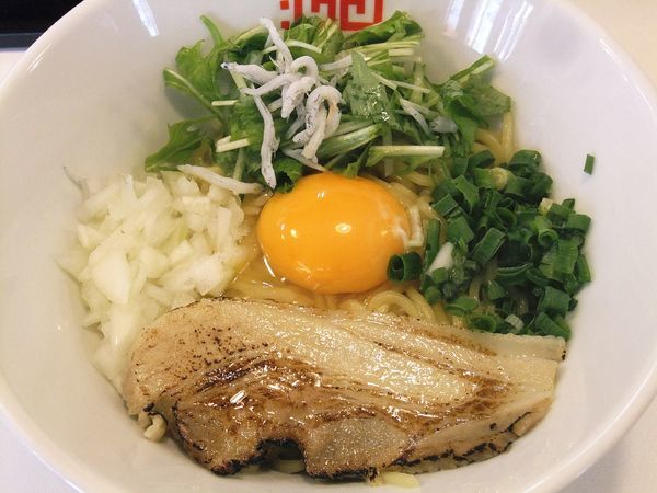 「鯛まぜそば（680円）」@東京オイルヌードル 油田の写真