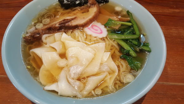 「ワンタンメン」@佐野らーめん 麺屋 翔稀の写真