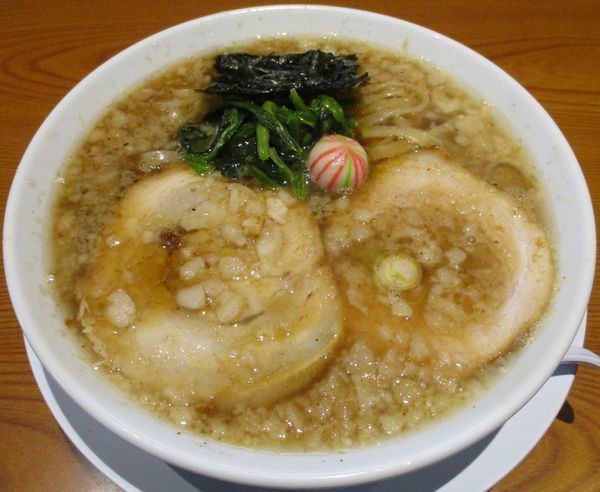 「背脂生姜らぁめん（醤油）850円」@らぁめん 生姜は文化。の写真