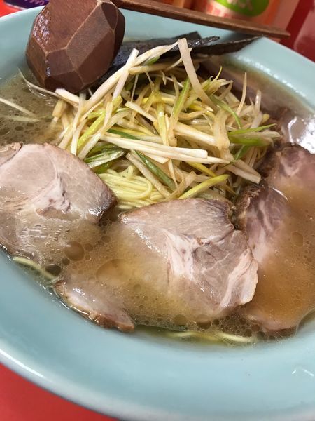「中ネギチャーシューメン」@ラーメンショップ 川崎水沢店の写真