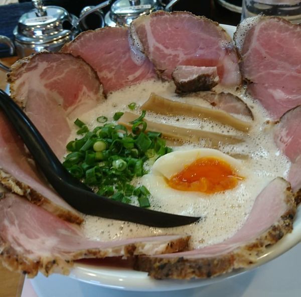 「ふわまる塩チャーシューメン」@僕家のらーめん おえかきの写真