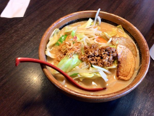 「北海道味噌野菜らーめん」@麺場 田所商店 籠原店の写真