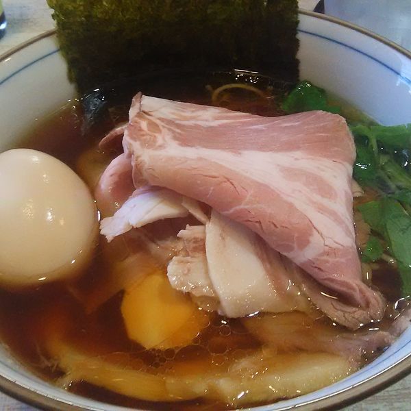 「特製四つ葉そば」@中華そば 四つ葉の写真