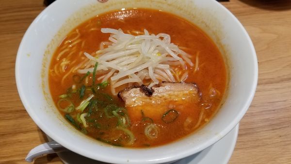 「炎のラーメン」@大阪王将 松本駅前店の写真