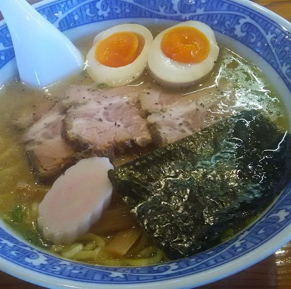 「特製中華そば」@中華そば 青葉 狭山店の写真