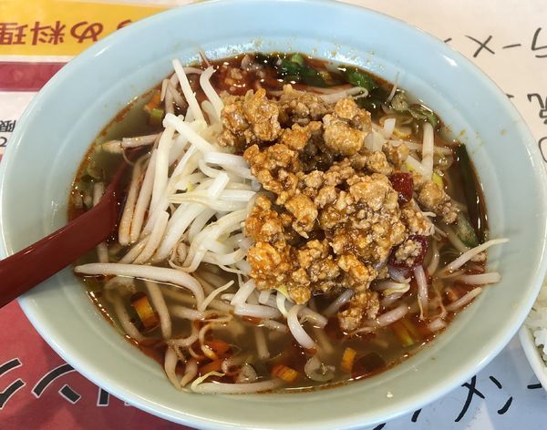 「台湾ラーメンと小ライスのセット（￥500）」@台湾料理 百鮮味 2号店の写真