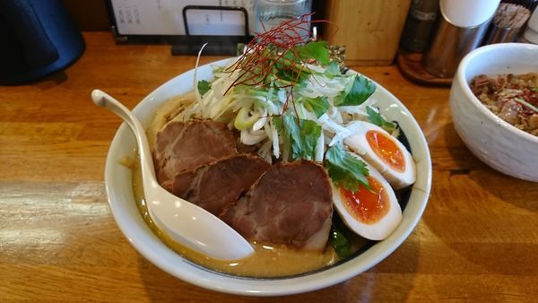 「あさり味噌 特製」@麺屋 鶏口の写真
