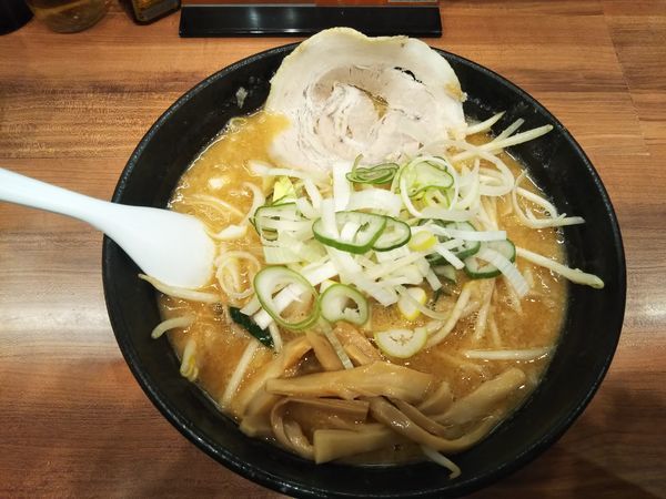 「味噌らーめん」@こってりらーめん なりたけ 池袋店の写真