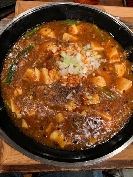 「とろみ麻婆麺」@新潟 三宝亭東京ラボ 中目黒店の写真