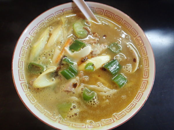 「五香ラーメン(カレー)」@13湯麺の写真