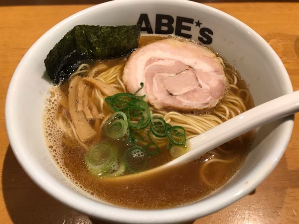 「煮干ラーメン  750円」@ラーメン ABE'sの写真
