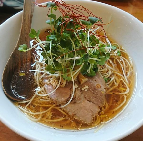 「醤油SOBA」@麺屋 Hulu-luの写真