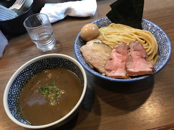 「極濃煮干しつけ麺」@煮干しつけ麺 宮元の写真