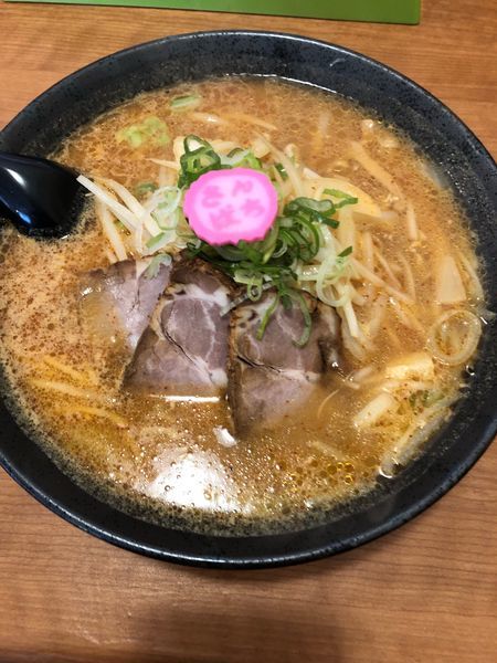 「味噌ラーメン」@ラーメンさんぱち 滝川店の写真