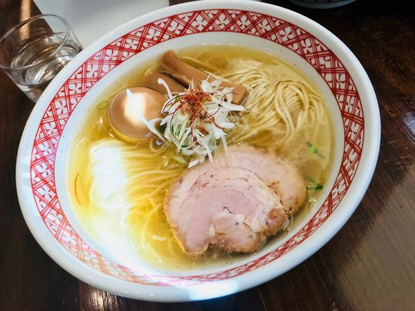 「白だしそば」@支那そば しんばの写真