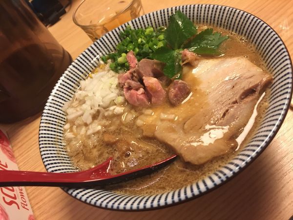 「ラム豚骨ラーメン」@自家製麺 MENSHO TOKYOの写真